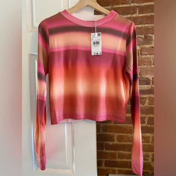 Mango Gradient Print Sweater - New With Tags - Picture 2 of 10